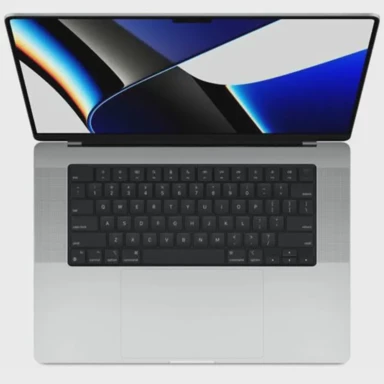 APPLE Laptop MacBook Pro 16 (2021) / Apple M1 Pro, 16.2", 3456 x 2234, 16 GB, 512 GB SSD, macOS, srebrna (obnovljen)